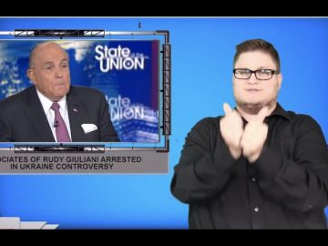 Associates of Rudy Giuliani arrested in Ukraine controversy (ASL – 10.10.19)