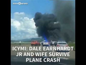 ICYMI: Dale Earnhardt Jr and wife survive plane crash