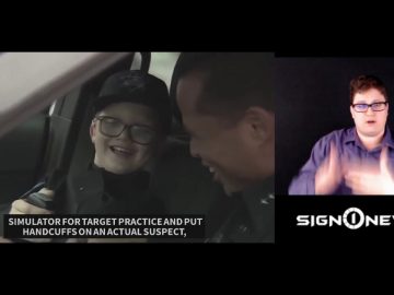 ICYMI: Deaf boy becomes honorary officer