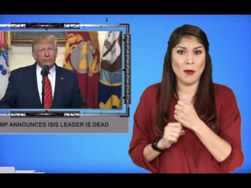 Sign1News 10.27.19 – News for the Deaf community powered by CNN in American Sign Language (ASL).