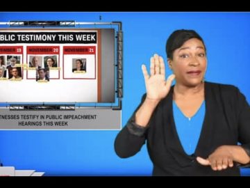 Sign1News 11.18.19 – News for the Deaf community powered by CNN in American Sign Language (ASL).
