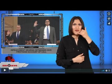 Sign1News 11.19.19 – News for the Deaf community powered by CNN in American Sign Language (ASL).
