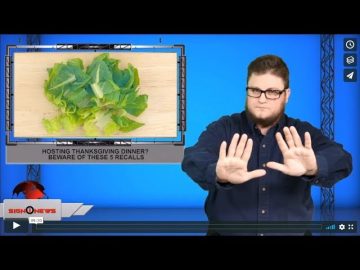 Sign1News 11.24.19 – News for the Deaf community powered by CNN in American Sign Language (ASL).