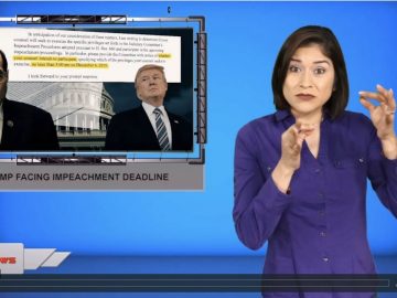 Sign1News 11.30.19 – News for the Deaf community powered by CNN in American Sign Language (ASL).