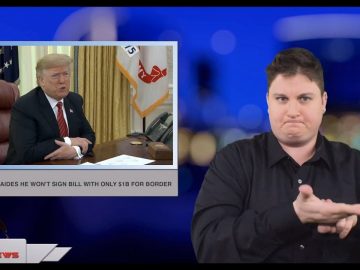 Sign1News 12.30.18 – News for the deaf community powered by CNN in American Sign Language (ASL)