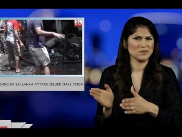 Sign1News 4.22.19 – News for the Deaf community powered by CNN in American Sign Language (ASL)
