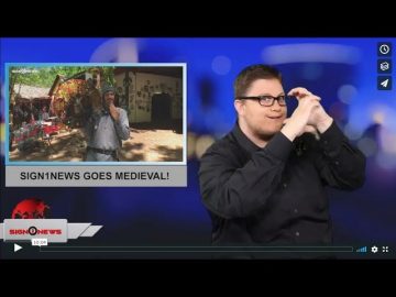 Sign1News 5.24.19 – News for the Deaf community powered by CNN in American Sign Language (ASL).