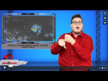 Sign1News 8.26.19 – News for the Deaf community powered by CNN in American Sign Language (ASL).