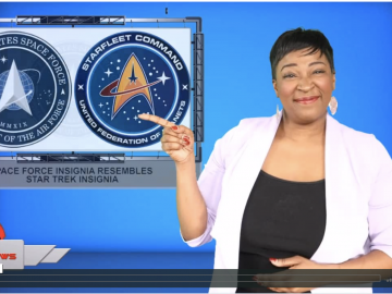 Space Force insignia resembles Star Trek insignia