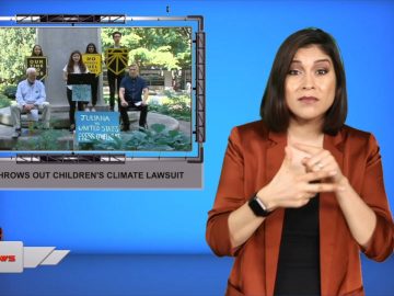 Sign1News with Crystal Cousineau – Court throws out children’s climate lawsuit – 1.19.20