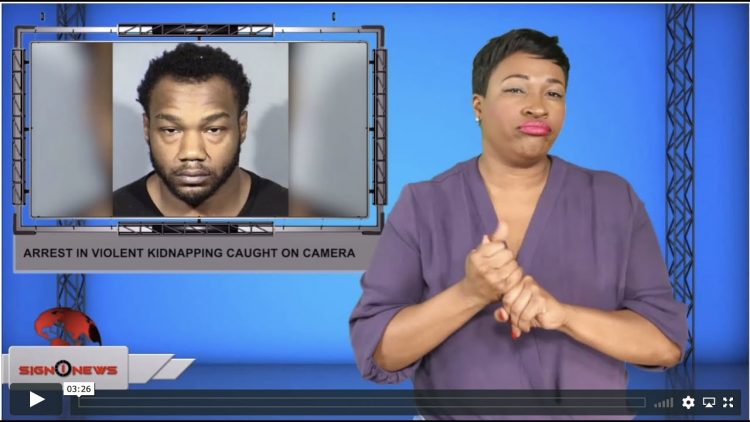 Arrest In Violent Kidnapping Caught On Camera Sign1news