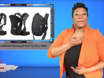 Baby carriers recalled due to fall risk