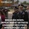 Breaking News: Impeachment witness Vindman fired from White House job