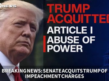 Breaking News: Senate acquits Trump of impeachment charges