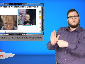 Celebrity video to help bullied boy goes viral