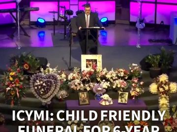 ICYMI: Child friendly funeral for 6-year-old Faye Swetlik