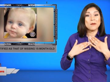 Body identified as that of missing 15-month-old