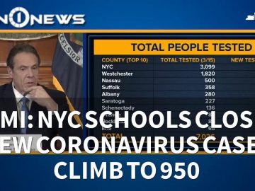 ICYMI: New York City schools close, new coronavirus cases climb to 950