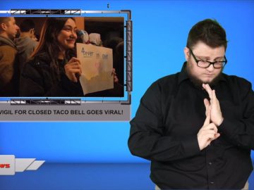 Student vigil for closed Taco Bell goes viral!