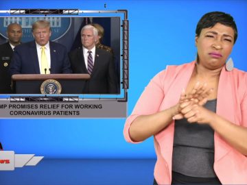 Trump promises relief for working coronavirus patients