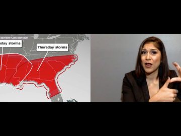 Series of tornadoes threaten southern plains, deep south
