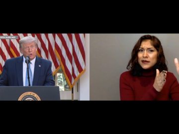 Trump announcing federal reopen guidelines