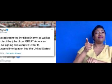 Trump signs executive order to stop immigration