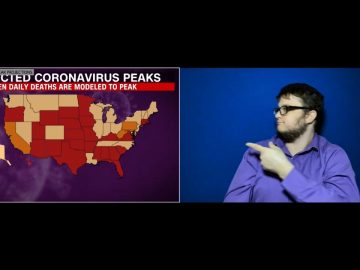 U-S coronavirus deaths peak projections