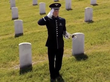 ICYMI: Air Force bugler honors fallen with Memorial Day ‘Taps’ performance (5.25.20)