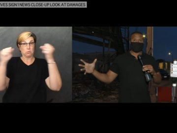 Reporter gives Sign1News close-up look at damages