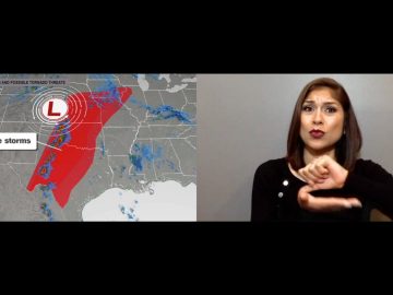 Tornado alley: Severe storms and possible tornado threats