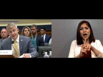 Update: Ousted vaccine doctor files whistleblower complaint