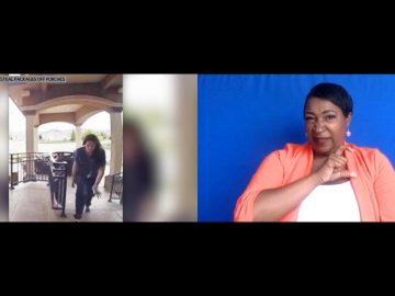 Women dressed as nurses steal packages off porches