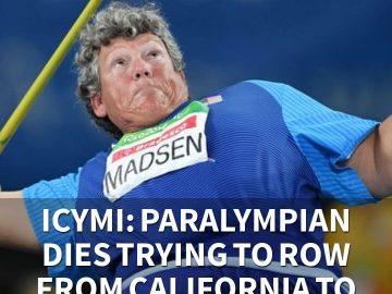 ICYMI: Paralympian dies trying to row from California to Hawaii (6.27.20)
