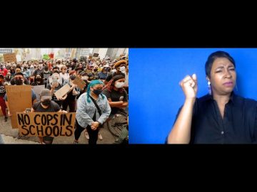 Police out of schools movement