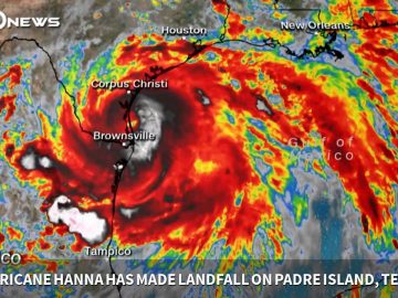 ICYMI: Hanna makes landfall on Padre Island, Texas (7.26.20)