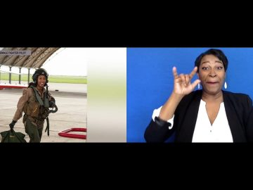 Navy announces 1st black female fighter pilot