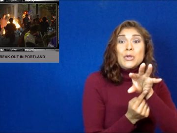 Riots break out in Portland