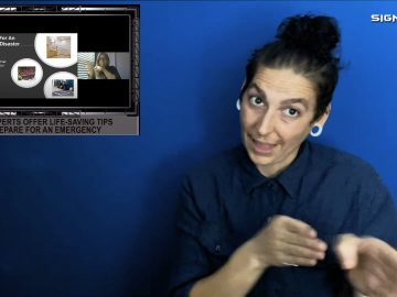 Deaf experts offer life-saving tips to prepare for an emergency
