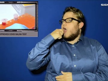 FDA approves Covid saliva test