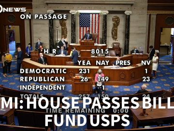 ICYMI: House passes bill to fund USPS (8.23.20)