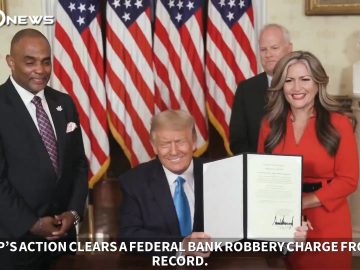Trump pardons bank robber (8.26.20)