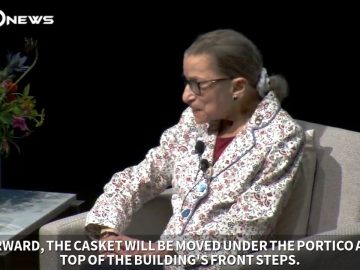 ICYMI: Ruth Bader Ginsburg to lie in repose at Supreme Court Wednesday, Thursday (9.23.20)