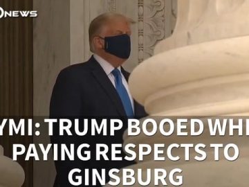 ICYMI: Trump booed at while paying respects to Ginsburg (9.24.20)
