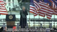 BREAKING NEWS President Trump 1st president in US history to be impeached twice (1.13.21)