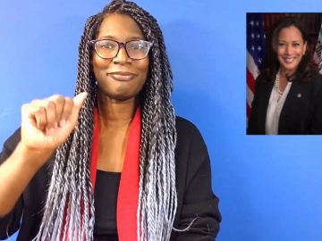 ICYMI:CSD is looking for your creative input for official sign name for Vice President-elect Kamala Harris (1.14.21)