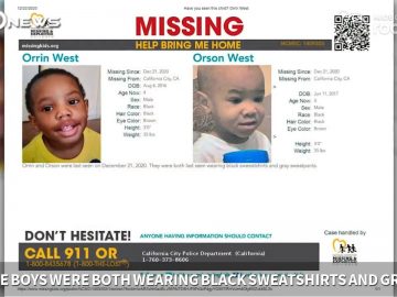 ICYMI: Reward increased to $120K for missing toddlers (2.4.21)
