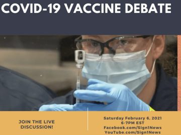 Sign1News Virtual Chat – Covid19 Vaccine Debate (2.6.21)