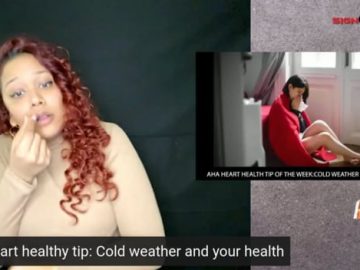 AHA Heart Health Tip of the week: Cold weather and your health (1.26.22)