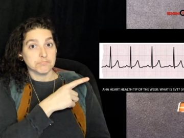 AHA Heart Health Tip of the Week: What is SVT? (Viewer’s request) (2.2.22)
